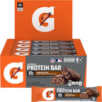 Gatorade Whey Protein Recover Bars, Chocolate Chip, 2.8 ounce(Pack of 12)