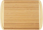 Totally Bamboo Kona Groove Bamboo Carving & Cutting Board, 18" x 12-1/2"