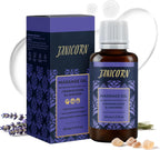 Frankincense & Lavender Aromatherapy Massage Oil – Essential Oil Blend with Jojoba & Sweet Almond Oils, Lightweight Skin & Body Hydration, Warm Resinous-Floral Aroma, 1 fl oz / 30 ml