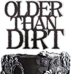 Older Than Dirt Cake Topper, Old As Dirt Decorations, Old AF Sign, Funny Birthday Favor,50s 60s 70s 80s 90s 100s Birthday Party Decoration