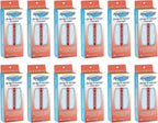 Dental Floss for Bridges and Implants, 12 Packs - Implant Floss Threaders for Bridges with Extra-Thick Proxy Brush for Optimal Dental Care - Bridge and Implant Cleaners by ProxySoft