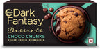 Sunfeast Dark Fantasy Desserts Choco Chunks,UNIQUE 75g | Filled Cookie Reimagined, BROWN