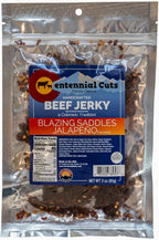 Centennial Cuts Beef Jerky – Blazing Saddles Jalapeño – High Protein, Bold Jalapeño Flavor – 3 oz Snack