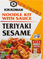 Kikkoman Gluten-Free Teriyaki Sesame Noodle Kit With Sauce, 4.8 Oz (Pack Of 6)