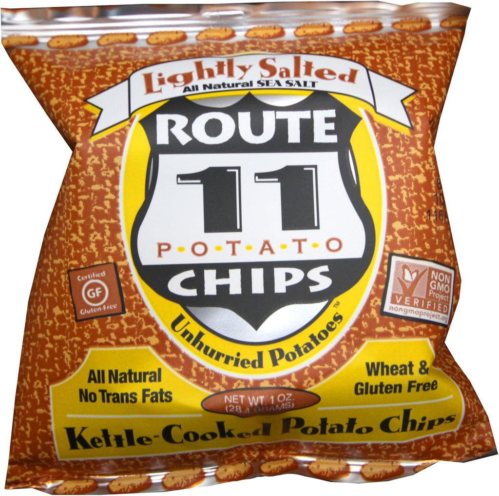 Route 11 Potato Chips: Lightly Salted (30 bags (1 oz each))