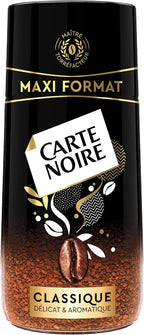 classic soluble coffee carte noire importé de France MAXI FORMAT 180 g