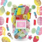 VINTERLAND - Bubs Swedish Candy Mix (1.2 Pounds) - Big Bubs Ovals - Big Bubs Swedish Candy Skulls - Happy Flowers - Sugared Strawberries, Bubs Tutti Frutti Rombs, and more - Vinterland Dream Edition