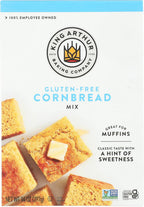 King Arthur Flour, Cornbread + Muffin Mix, Gluten Free, 14 Ounce (Packaging May Vary)