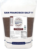 Hickory Smoked Sea Salt 2 lb. Bag - Fine Grain by San Francisco Salt Company