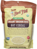 Bob's Red Mill Organic Brown Rice Hot Cereal, 24oz (Pack of 4) - Non GMO, Whole Grain, Vegan, Kosher