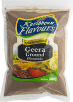 Karibbean Flavours Roasted Ground Geera (Cumin) (Roast Geera 200g)