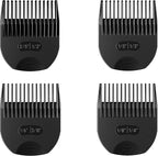 4 Professional Trimmer Guards Designed for Manscaped Lawn Mower 3.0, Waterproof Guide Combs Replacement with Organizer, 8 Cutting Lengths from 1/8" to 1/2" Fit The Lawn Mower 3.0 Groin Hair Trimmer