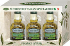 Grand'aroma Basil Extra Virgin Olive Oil, 8.5 Oz Bottles (Pack Of 3)
