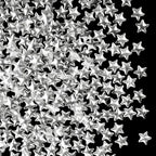 Silver Star Sprinkles for Cake Decorating, 4.6 oz Edible Silver Sugar Sprinkles for Baking Cupcake Cookies