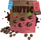 Nutic Dark Chocolate Covered Cranberries - 1LB, Luscious Treats for Snacking & Gifting, Tempting Chocolate-Engulfed Fruit for Holidays and Everyday Treats - Made in the USA - (Pack of 1)