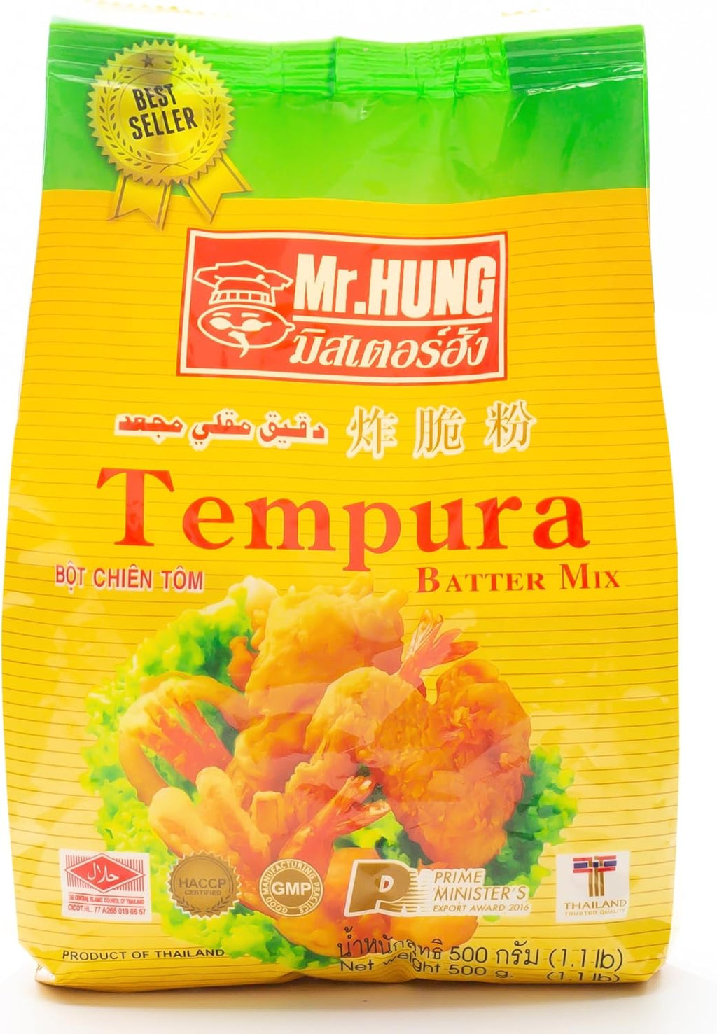 Mr.HUNG Tempura Batter Mix Flour (500Gx20BAGS)