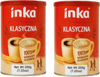 Inka 2 Cans of Instant Grain Coffee Drink 7oz Each - 2 PACK