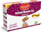 Wagh Bakri Instant Masala Tea, Unsweetened No Sugar Added, Karak Chai - 140grams, 10 Sachets [International Pack]