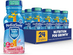 PediaSure Grow & Gain with Immune Support, 27 Vitamins & Minerals for Kids, 7g Protein, Non-GMO, Gluten-Free, Strawberry, 8-fl-oz Bottle, Pack of 24
