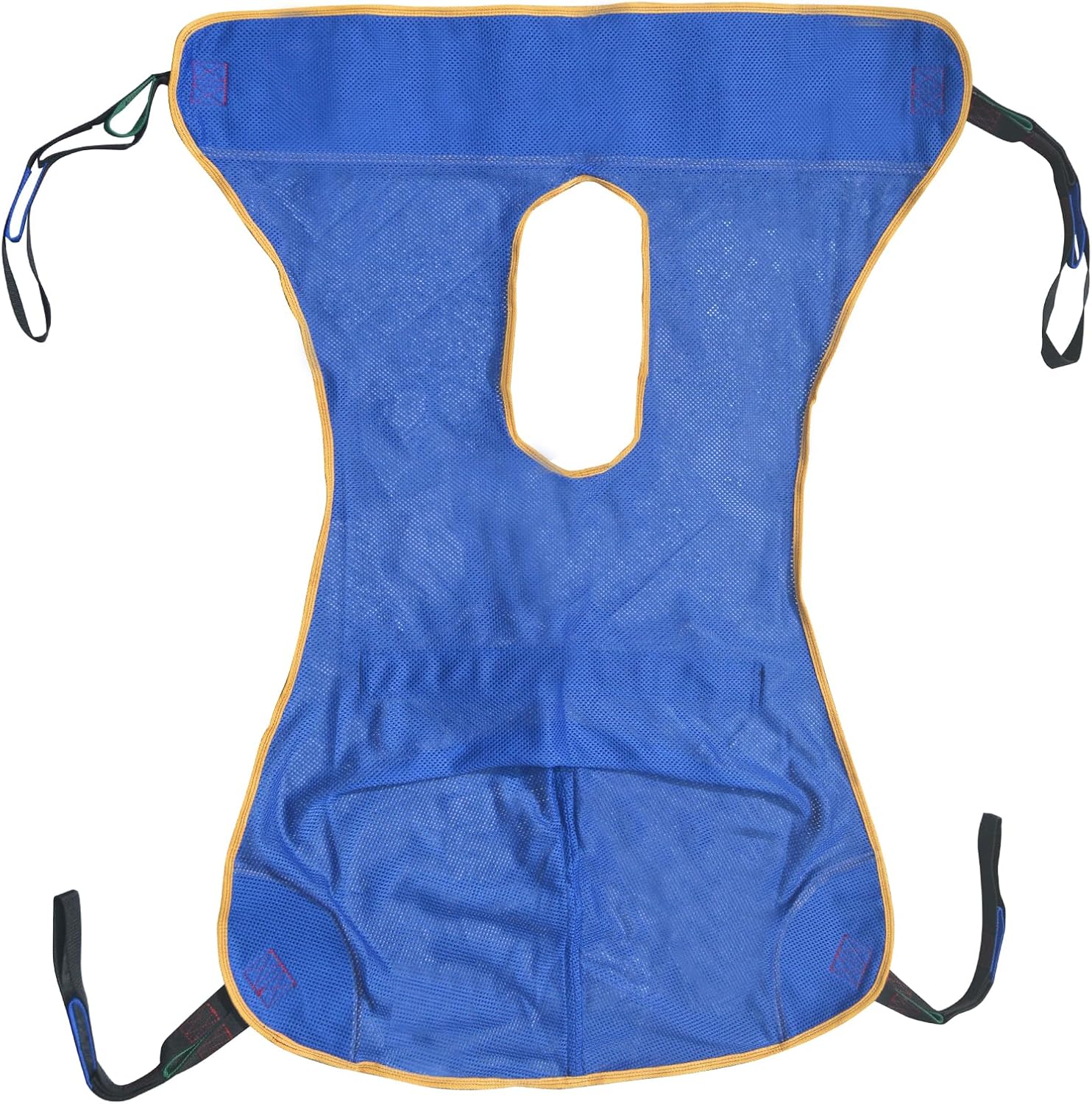 Full Body Mesh Commode Patient Lift Sling,600lbs Weight Capacity-Compatible with Hoyer, Invacare, McKesson, Drive, Lumex, Medline, Joerns (M)