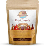 Monkey Business Coffee - Wild Kopi Luwak Coffee Ground Beans - Sustainably Sourced (from Indonesia) - 2 Kilograms