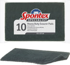Spontex Specialist Heavy Duty Scourer Pads (Pack of 10)