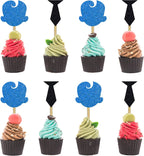 Bby Boss Cupcake Topper | Boss Bby Party Decorations | 1st Birthday Boss Theme | Boss Bby Cake Decor for Celebrations | Unique and Fun Party Supplies | Perfect for Boss-Themed Events