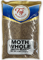 TAJ Moth Beans Whole 4-Pounds | Matki Beans