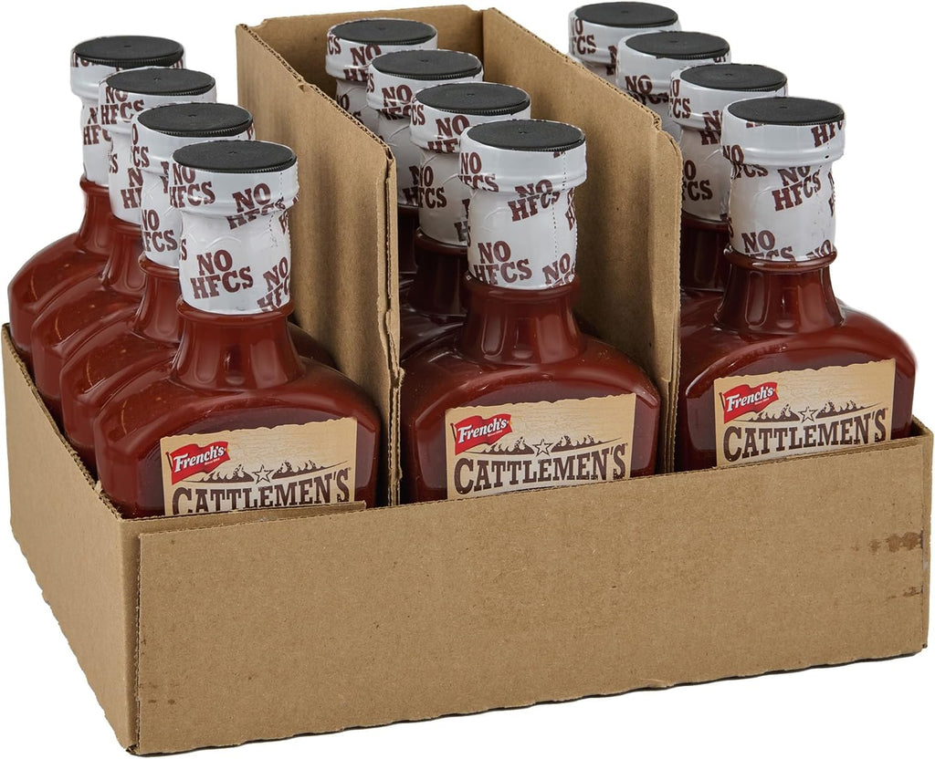 Cattlemen's Kansas City Classic BBQ Sauce, 18 oz (Pack of 12)