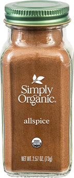Simply Organic Allspice, Organic, 2.57 Ounce