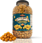 Stonehedge Farms Salted Caramel Flavored Popcorn | 32 oz Large Tub | Perfect for Holidays and Christmas | Bulk Gourmet Popped Sweet Snacks | Pop Corn Gift