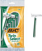 BIC Men's Twin Select Disposable Razor, Sensitive Skin, 10 count (Pack of 3)