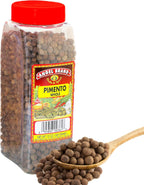 Angel Brand Allspice Pimento Seed Whole 13 oz Bottle - Warm & Aromatic Essence of Whole Pimento Jamaican with Unique Blend for Sweet & Savory Dishes - Sourced from Berries of Pimenta Dioica Tree