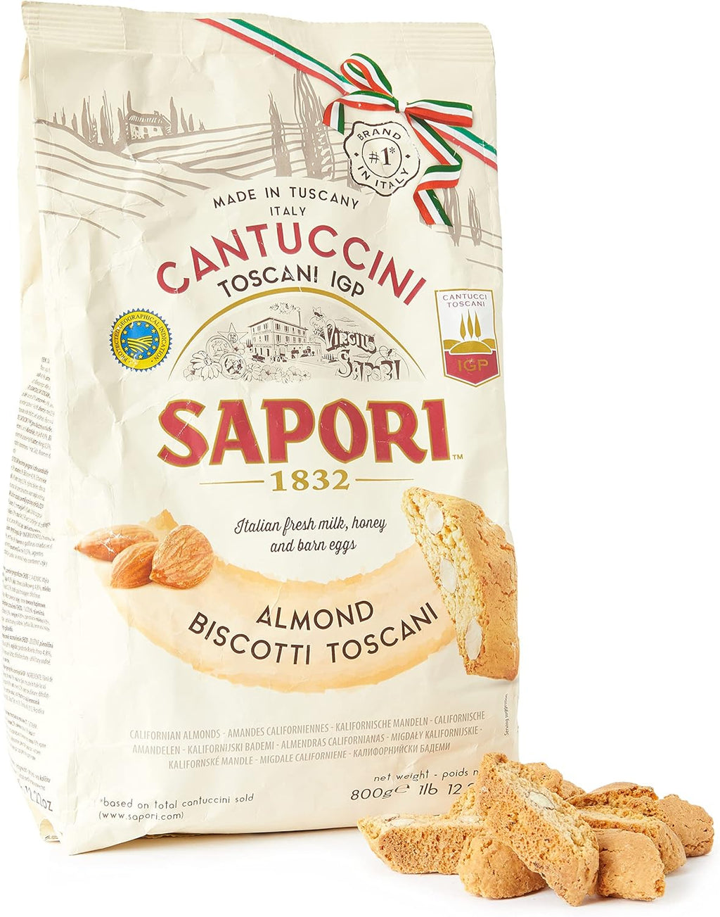 Sapori Siena Cantuccini alla Mandorla | 800gr