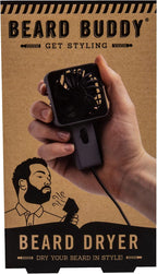 Fizz Creations Beard Buddy Beard Dryer Beard Accessory Gifts. USB Powered Beard Dryer. Essential Part of a Beard Grooming kit for Men. Get Styling Your Beard Like a Pro!