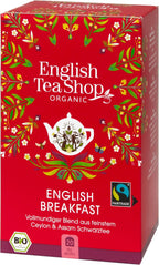 English Tea Shop Organic English Breakfast Tea - 20 Sachet Teabags