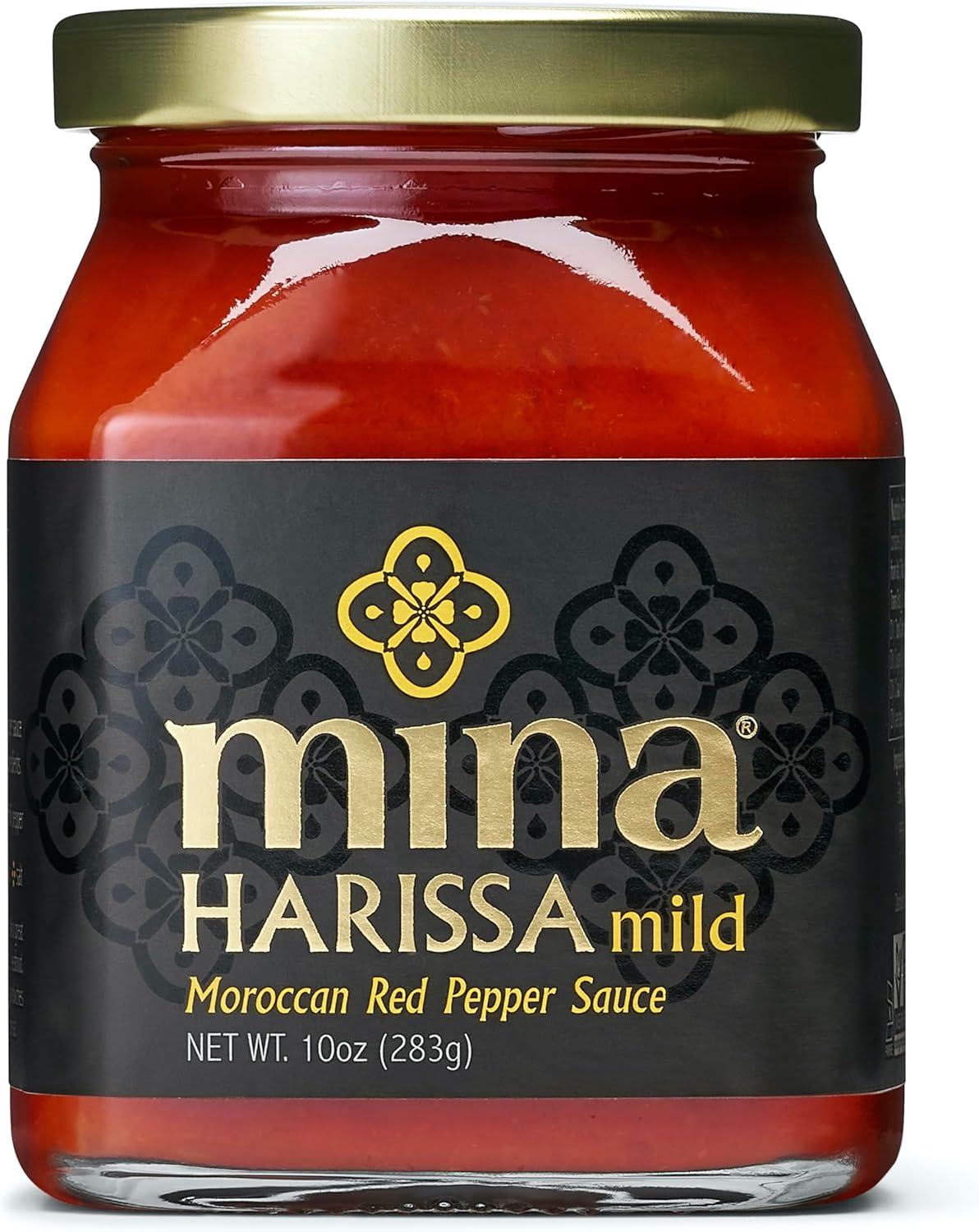 Mina Harissa Mild Sauce, Homestyle Moroccan Red Pepper Harissa Paste, 10 Oz - Harissa Sauce with Tangy Twist, Excite Your Senses with Mina Mild Harissa Seasoning