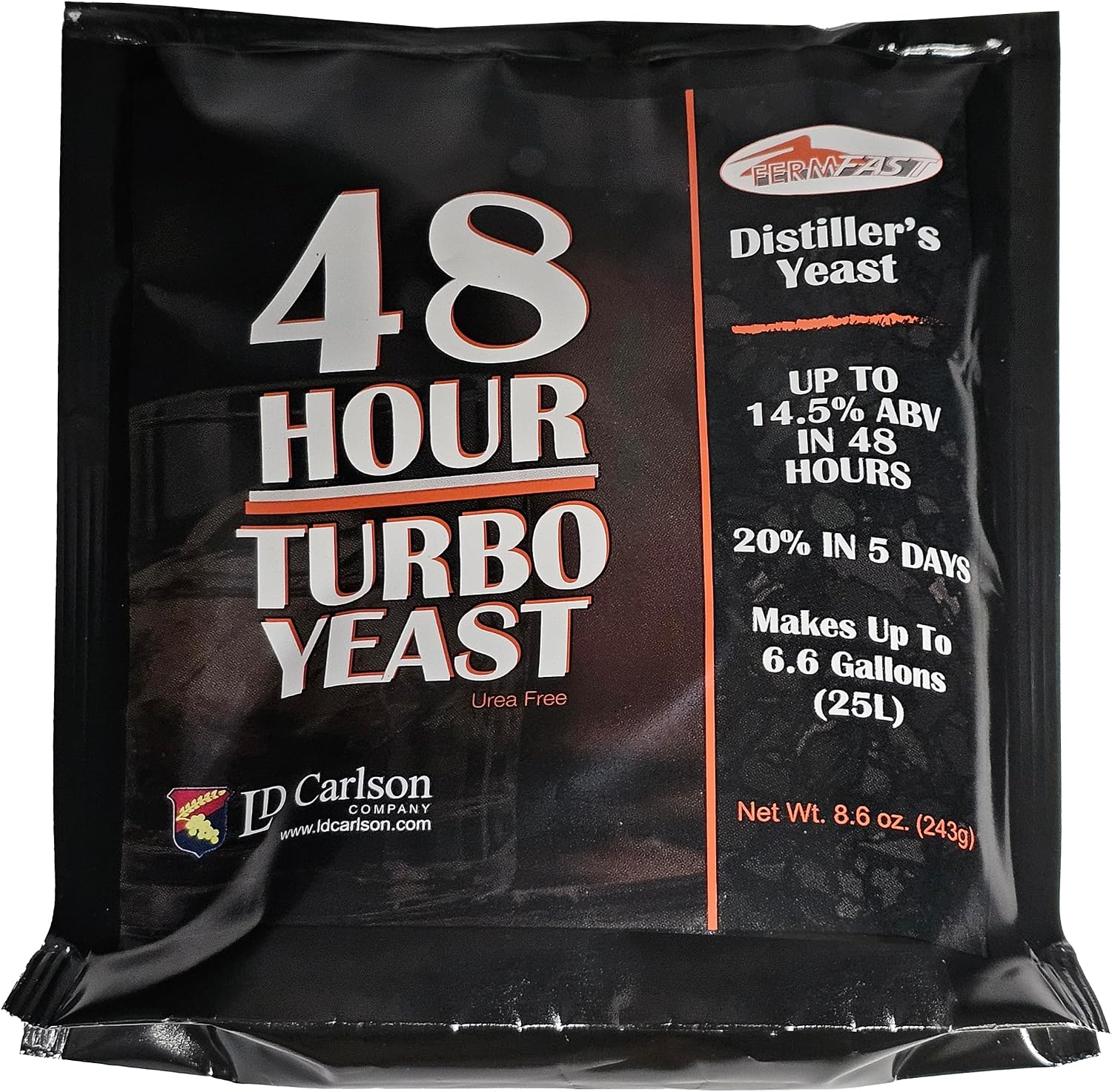 48 HOUR TURBO YEAST FERMFAST 243g PACKET
