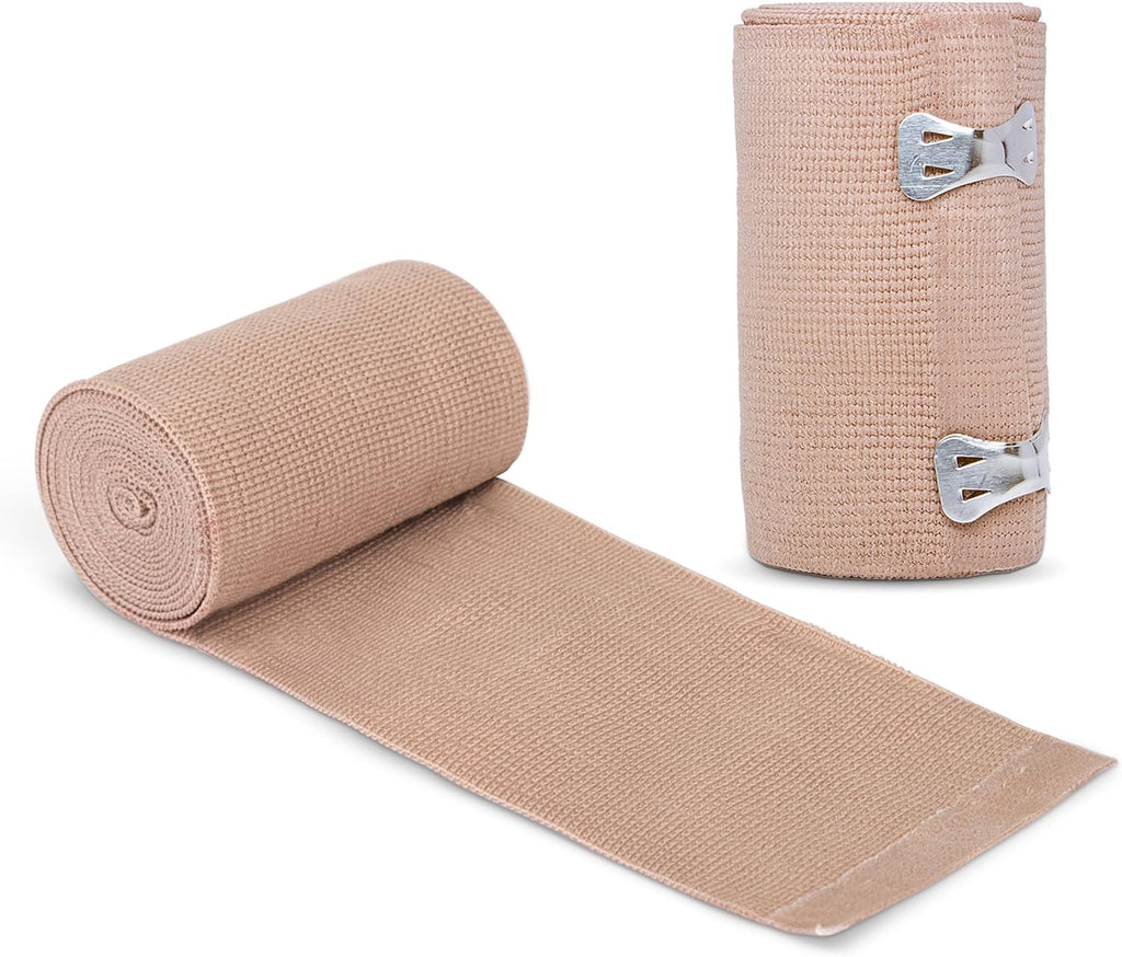 Ever Ready First Aid 3" Elastic Bandage with Clips - Box of 10