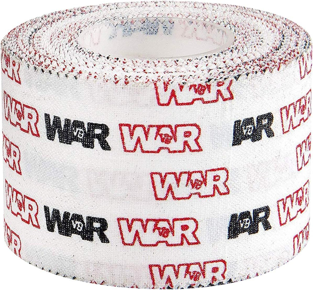 WAR Tape EZ Rip Premium Athletic Medical Sports Tape | No Sticky Residue | 30 ft Rolls | Best for Athletes & Trainers | Ideal for Fingers, Ankles, Wrists, and Equipment | 1.5 Inch (Pack of 1)