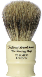 Taylor of Old Bond Street Travel Pure Badger Shaving Brush in Case