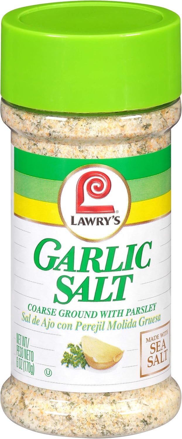 Lawry's Coarse Ground With Parsley Garlic Salt, 6 oz