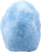 Amazing Gemstone Blue Calcite Raw Crystals and Healing Stones, Natural Rocks for Tumbling and DIY Raw Stones and Crystals (1 Piece)