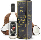 Liquid Alchemist Coconut Syrup for Drinks - Real Ingredients Make our Cream of Coconut Syrup a Perfect Pina Colada Drink Mix - Tropical Flavoring for Drinks - Vegan & Non-GMO (12.7 oz)