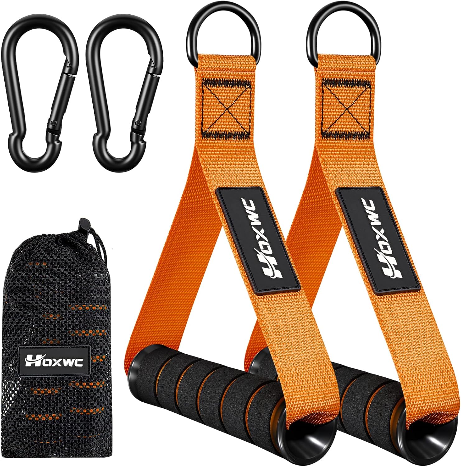 Cable Handles Gym Equipment, Heavy Duty Resistance Band Handles, Replacement Exercise Handles for Cable Machine, Pulley System, Strength Trainer, Pull Down Workout, Home Gym Cable Attachments
