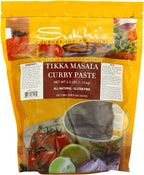 Sukhi's Indian Curry Sauce - Chicken Tikka Masala Sauce 2.5lbs, Gluten Free Tikka Masala Paste Tikka Masala Simmer Sauce Indian Simmer Sauce Indian Curry Paste Indian Sauce