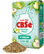 CBSe Yerba Mate Valley Fruits – 500g (1.1 lb) Loose Leaf Herbal Tea – Argentine Yerba with Natural Mixed Fruit Flavor – Smooth, Fruity, Refreshing