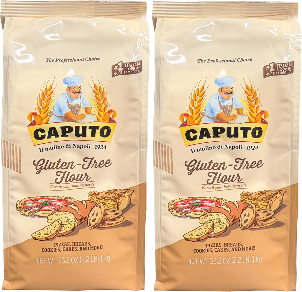 Antico Molino Napoli Antimo Caputo Pizza Flour, Gluten Free, 2.2 Pound (Pack of 2)