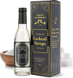 Liquid Alchemist Simple Syrup for Cocktails - Real Ingredients Make our Simple Sugar Syrup the Perfect Old Fashioned Mix - Our Drink Mix is Non-GMO Gluten Free & Vegan (12.7 oz)