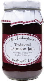 Mrs. Darlington's Jam, Traditional Damson, 6 Count (Pack of 6)